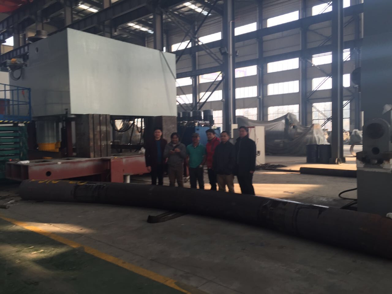 世界最大的型材彎曲機